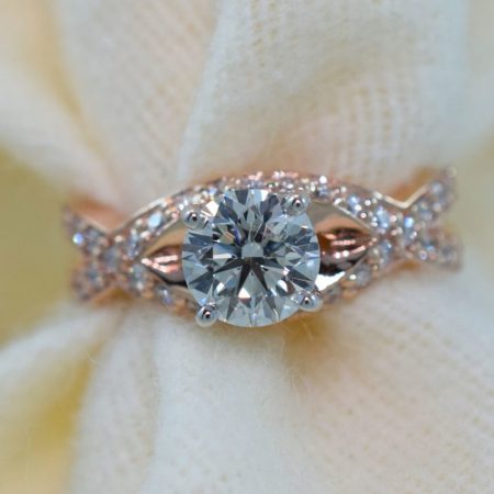 Beautiful Pavé Engagement Rings in Winnipeg