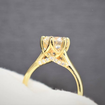 six prong diamond engagement ring winnipeg