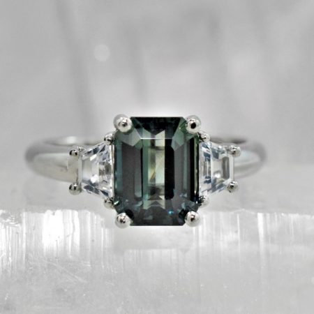 teal sapphire engagement ring winnipeg