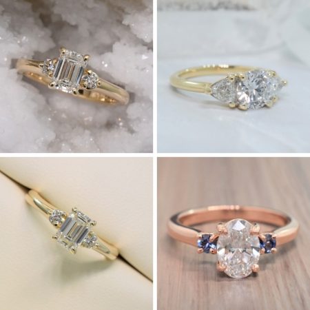 three stone engagement rings online winnipeg