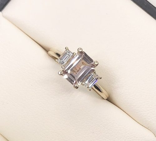 peach sapphire engagement rings winnipeg canada