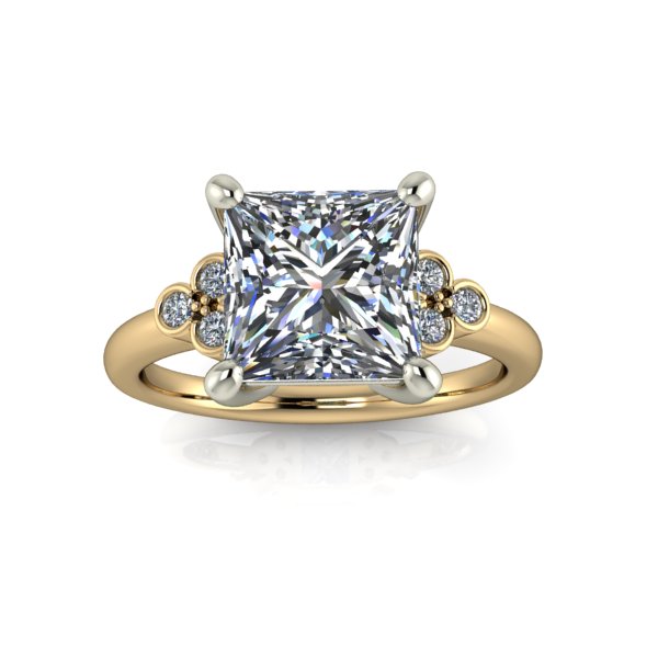 Princess cut engagement ring designs | CustomMade.com
