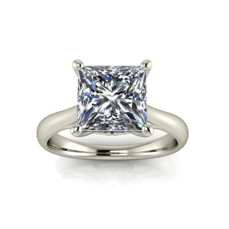 2.75 ct approx solitaire engagement ring white gold