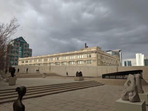 The Winnipeg Art Gallery Rooftop