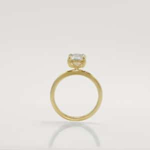 photo of the Omari Classic Solitaire Ring from Omari Diamonds in Winnipeg, MB